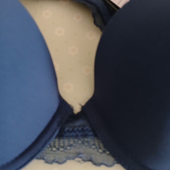 NWT Lucky Brand Blue Lace Demi  Bra Size 36B - Picture 7 of 14